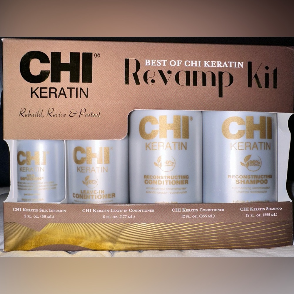 NEW - CHI Keratin Hair Kit